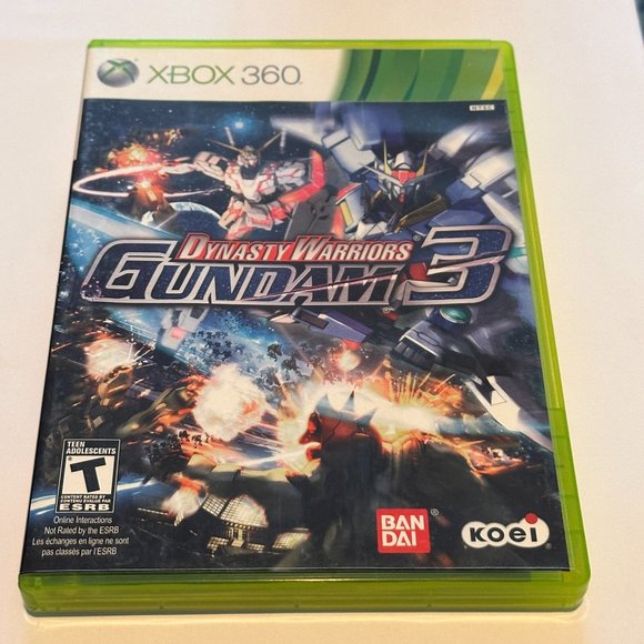 Gundam Dynasty Warriors 3 Xbox 360 Complete in Box With Manuals - Picture 1 of 3